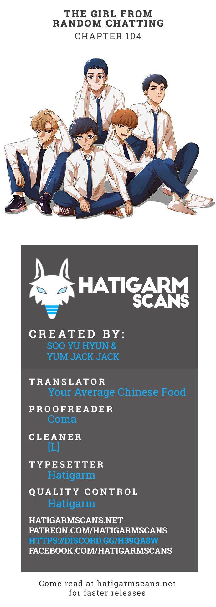 The Girl from Random Chatting! Chapter 104 - Page 1