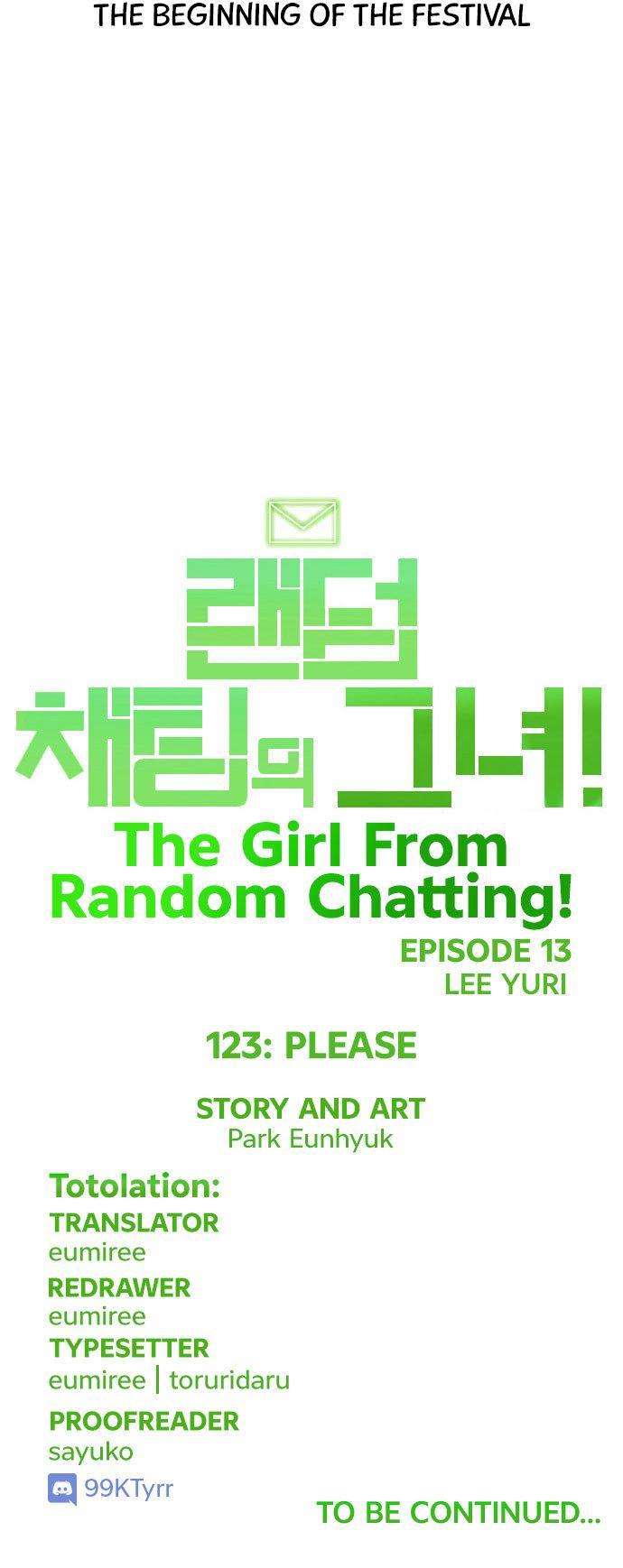 The Girl from Random Chatting! Chapter 123 - Page 75