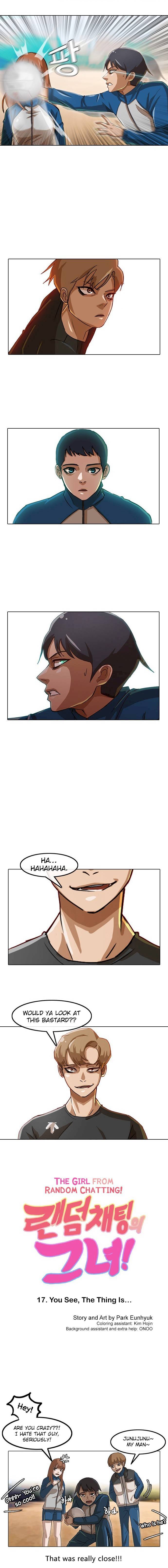 The Girl from Random Chatting! Chapter 17 - Page 1