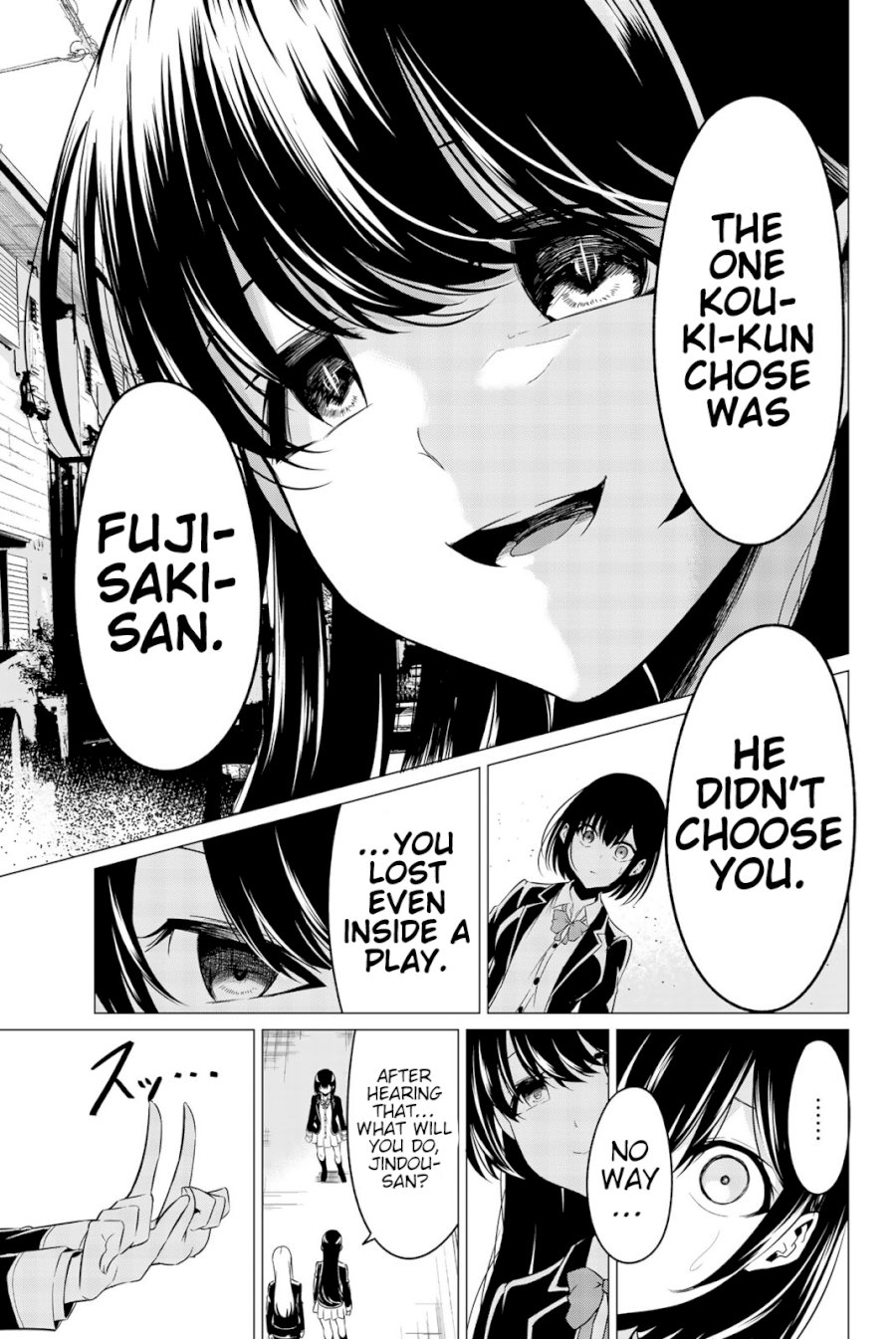 Sekai ka Kanojo ka Erabenai Chapter 31 - Page 36