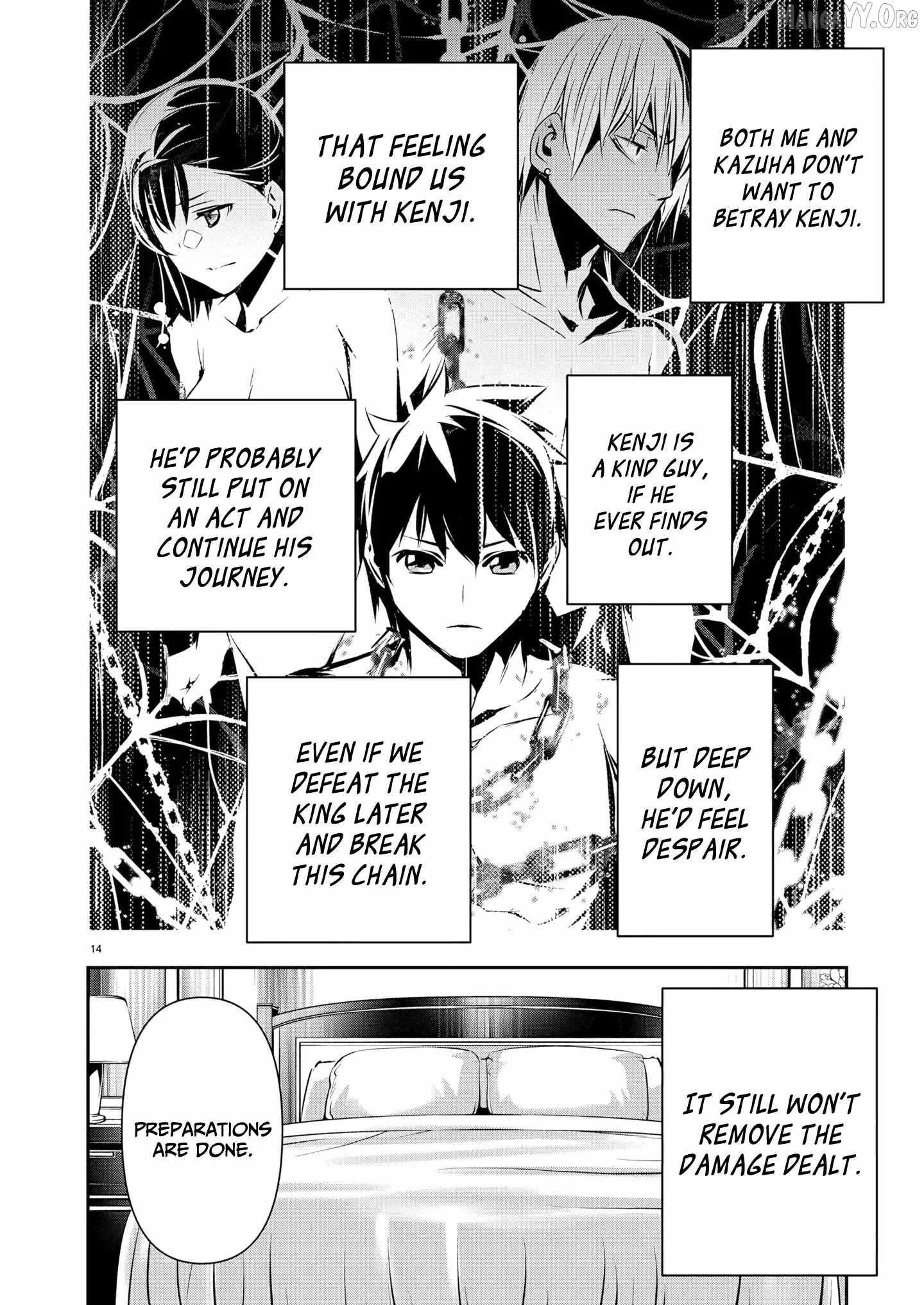 Isekai NTR: Shinyuu no Onna wo Saikyou Skill de Otosu Houhou Chapter 69 - Page 14