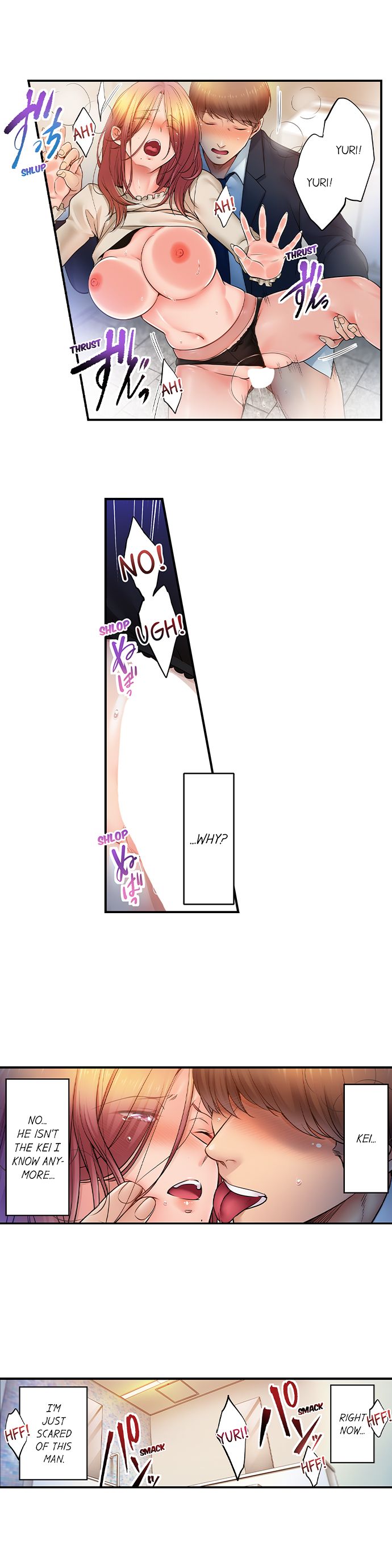 I Can’t Resist His Massage! Cheating in Front of My Husband’s Eyes Chapter 111 - Page 7