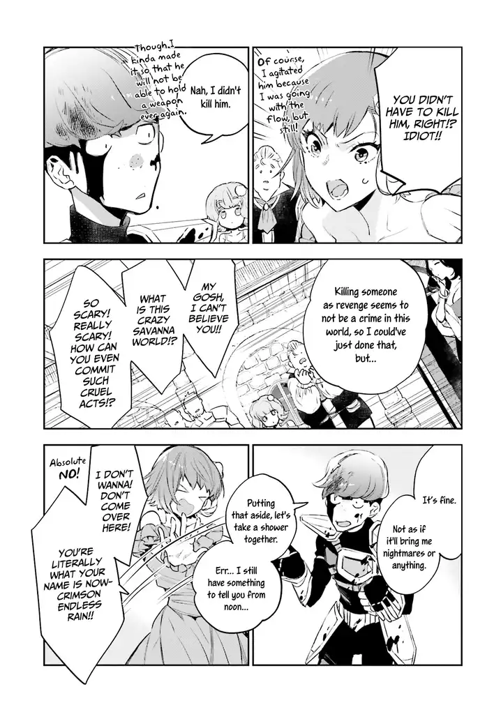 JK Haru wa Isekai de Shoufu ni natta Chapter 4 - Page 39