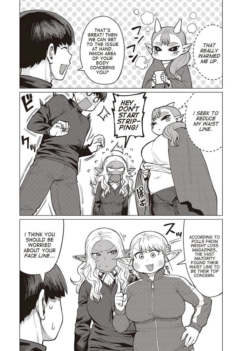 Elf-San Wa Yaserarenai. Chapter 16 - Page 17