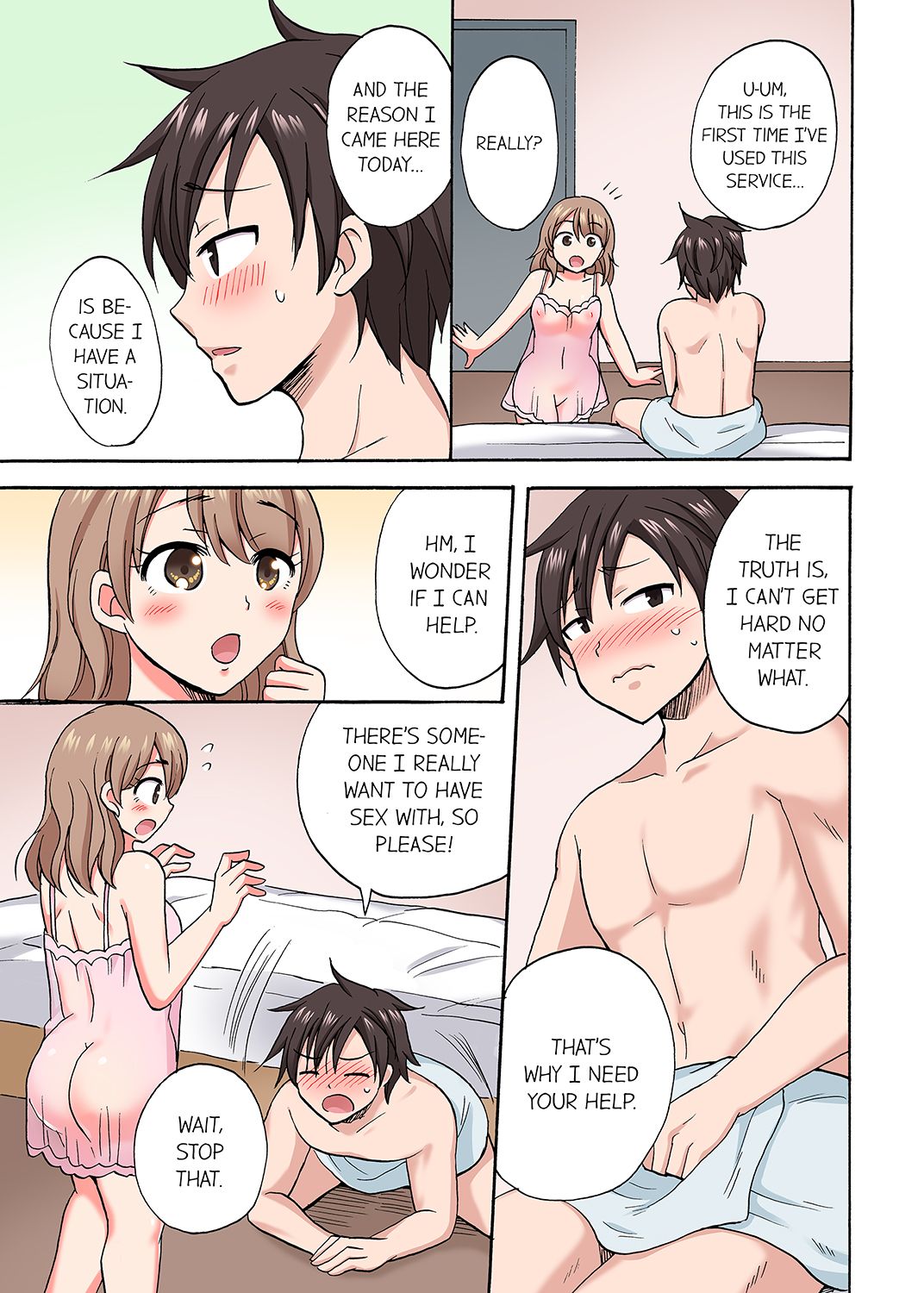 You Said Just the Tip… I Asked My Brother’s Girlfriend to Have Sex With Me Without a Condom!! Chapter 61 - Page 7
