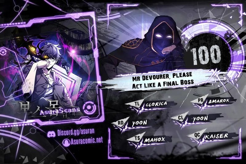 Mr Devourer, Please Act Like a Final Boss Chapter 100 - Page 1