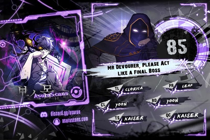 Mr Devourer, Please Act Like a Final Boss Chapter 85 - Page 1