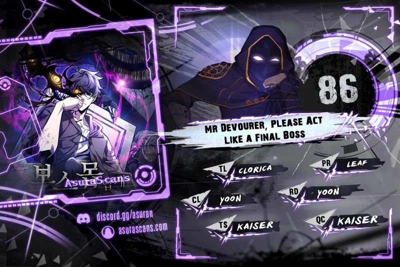 Mr Devourer, Please Act Like a Final Boss Chapter 86 - Page 1