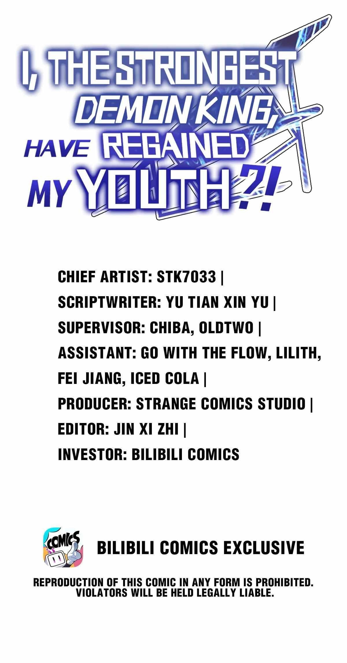 I, the Strongest Demon, Have Regained My Youth?! Chapter 78 - Page 1