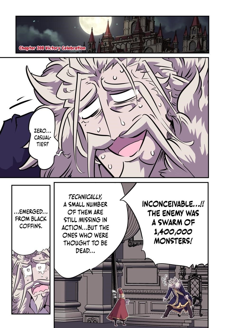 I Was Reincarnated as the 7th Prince so I Will Perfect My Magic as I Please Chapter 208 - Page 1