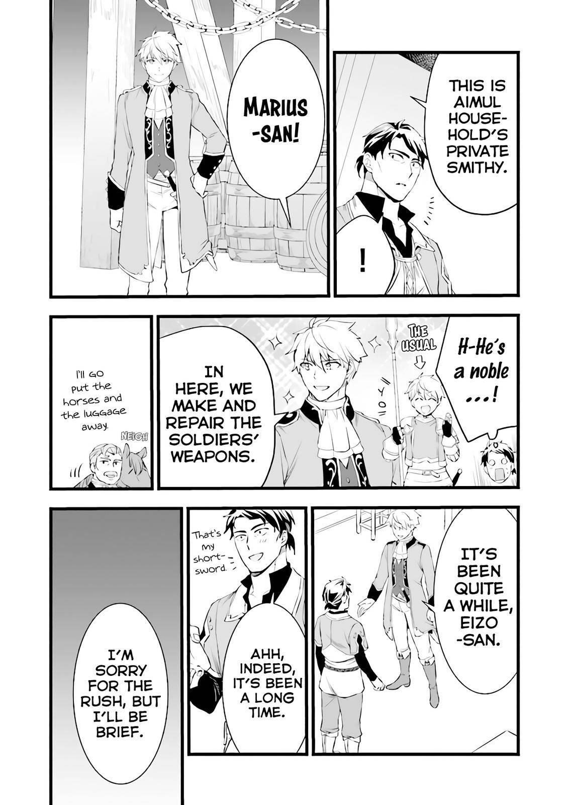 Different World Slow Life Begun at the Smithy Chapter 13 - Page 14