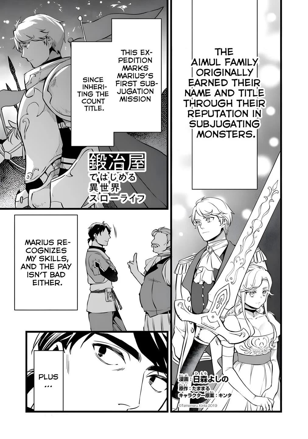 Different World Slow Life Begun at the Smithy Chapter 27 - Page 1