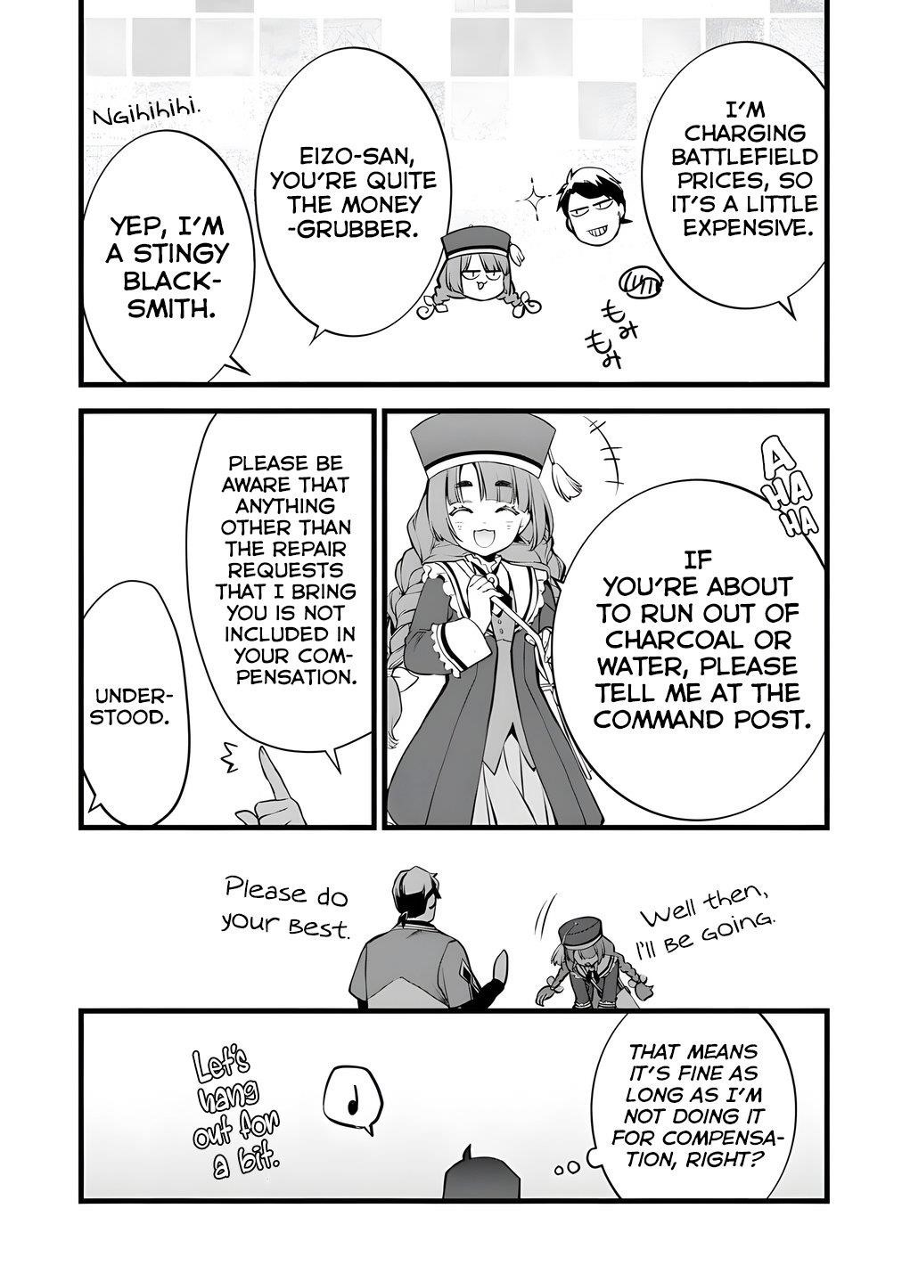 Different World Slow Life Begun at the Smithy Chapter 28 - Page 9