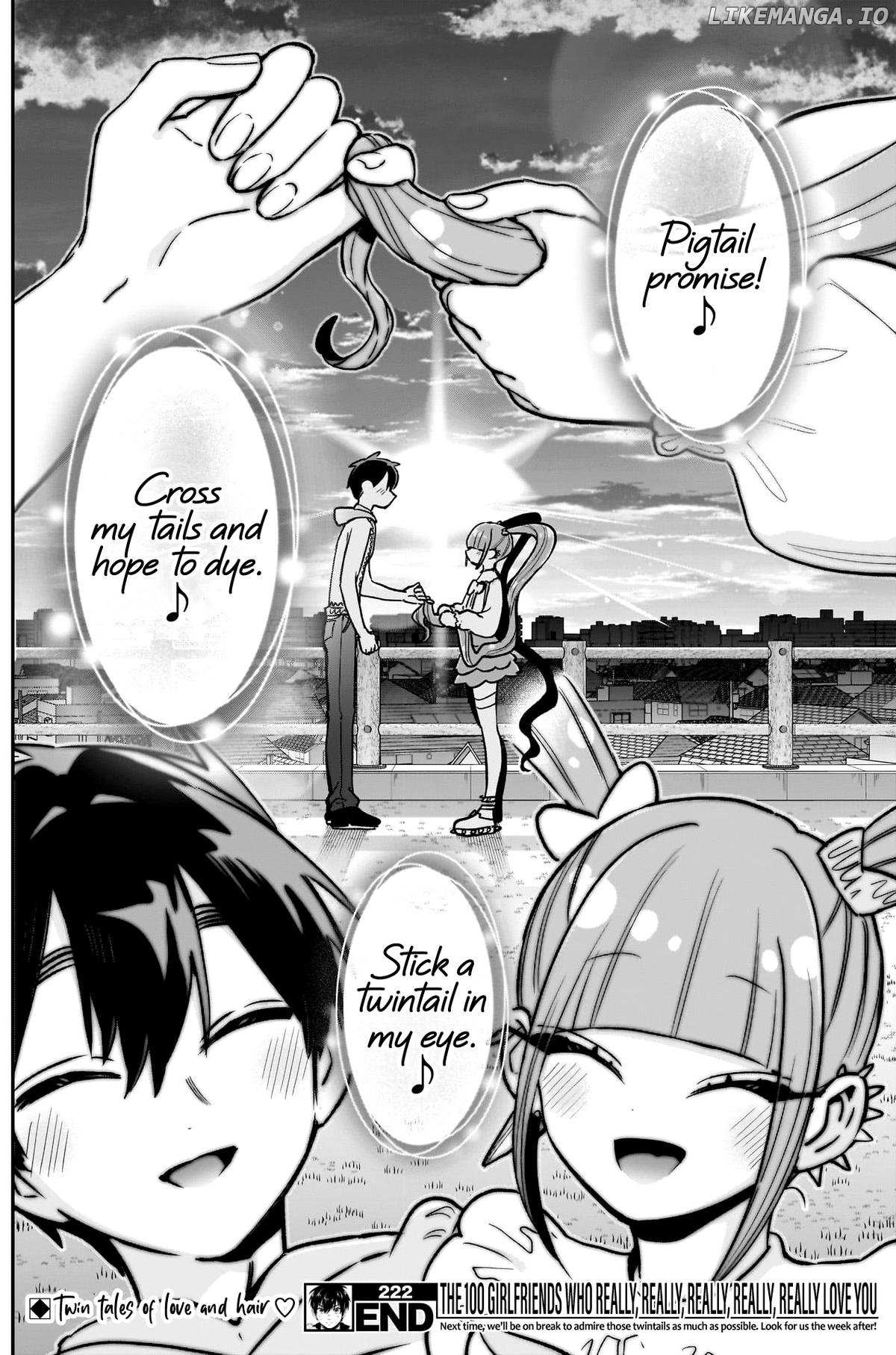 The 100 Girlfriends Who Really, Really, Really, Really, Really Love You Chapter 222 - Page 20