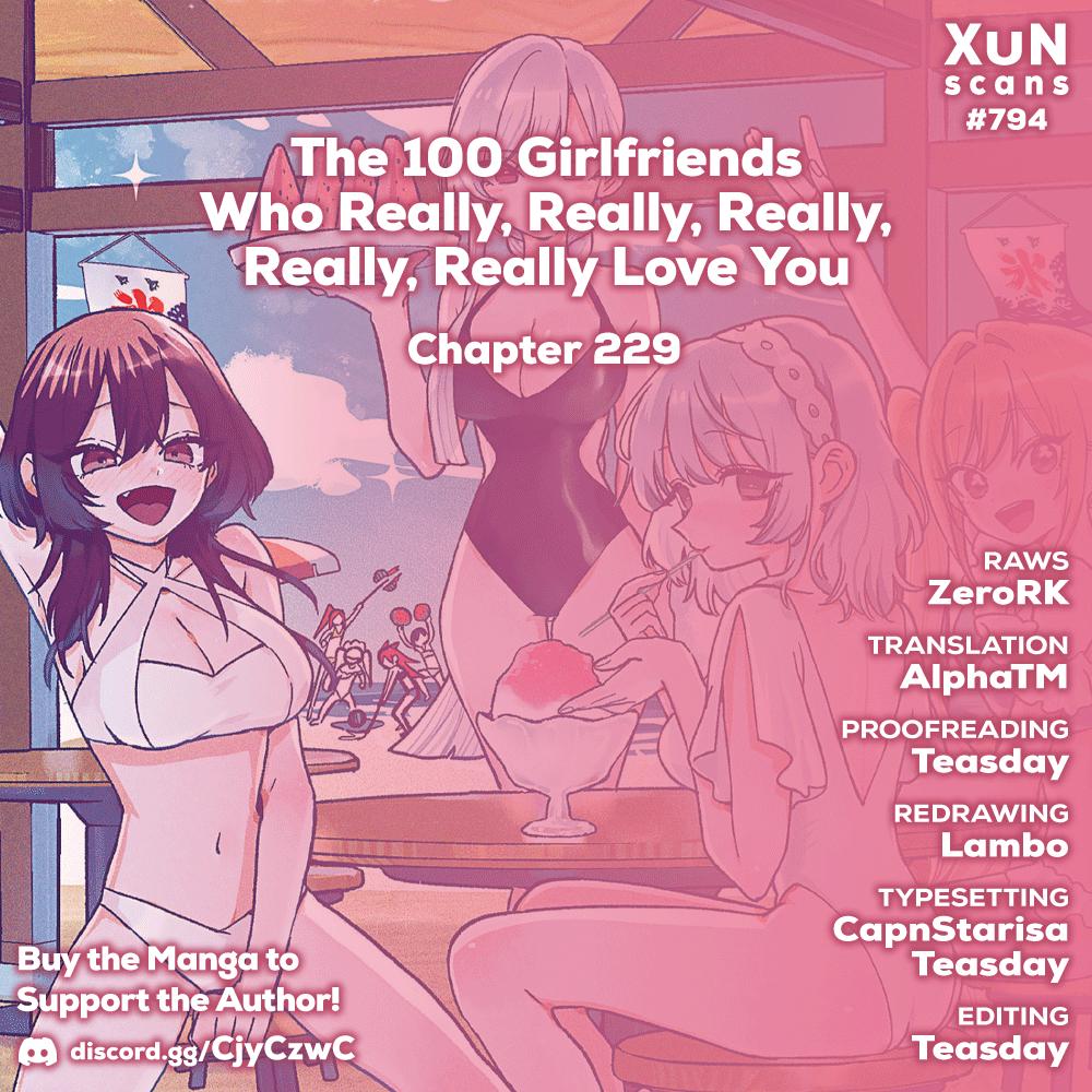 The 100 Girlfriends Who Really, Really, Really, Really, Really Love You Chapter 229 - Page 1
