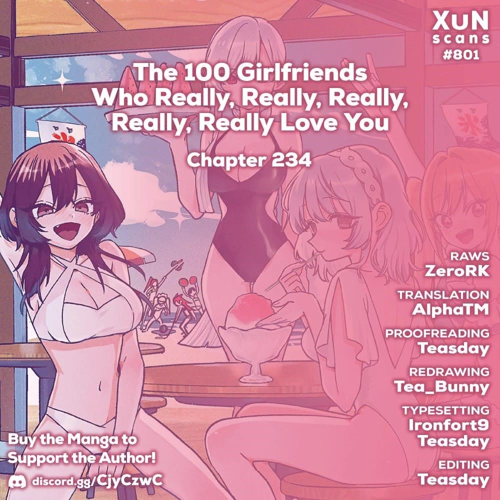 The 100 Girlfriends Who Really, Really, Really, Really, Really Love You Chapter 234 - Page 1