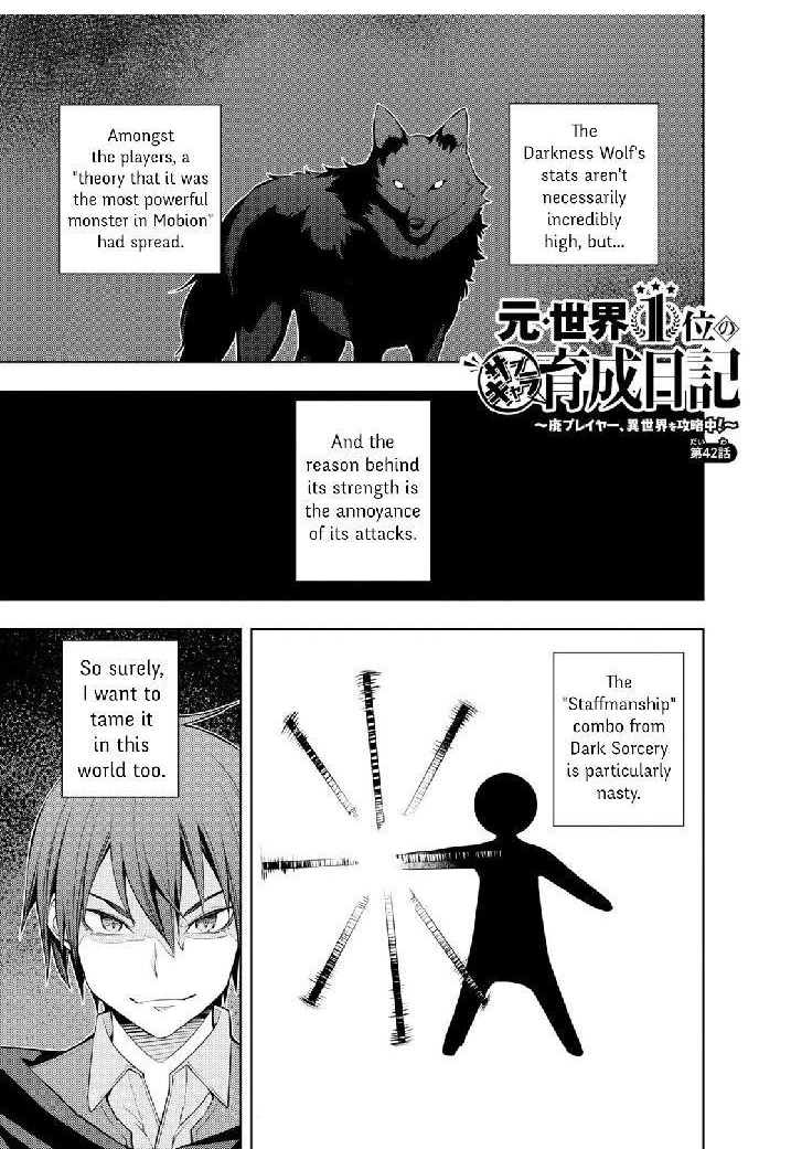 The Former Top 1’s Sub-Character Training Diary ~A Dedicated Player Is Currently Conquering Another World!~ Chapter 42 - Page 1