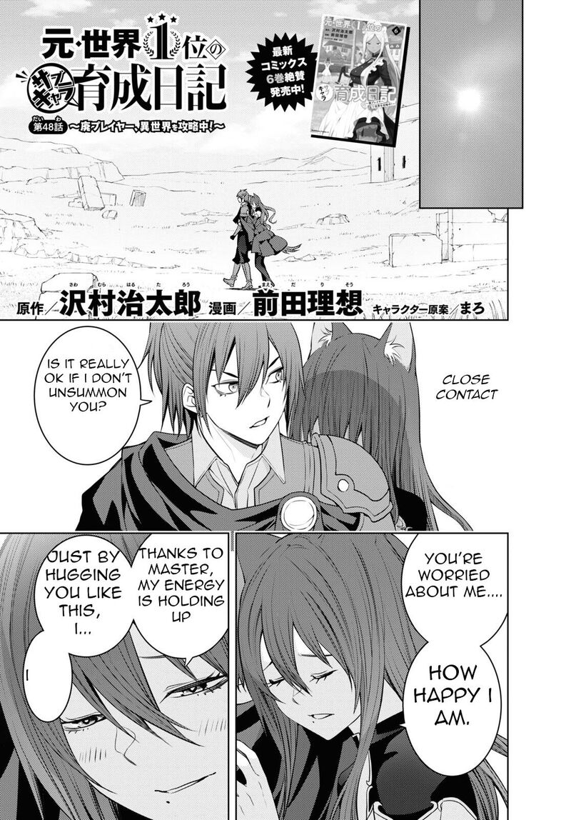 The Former Top 1’s Sub-Character Training Diary ~A Dedicated Player Is Currently Conquering Another World!~ Chapter 48 - Page 1