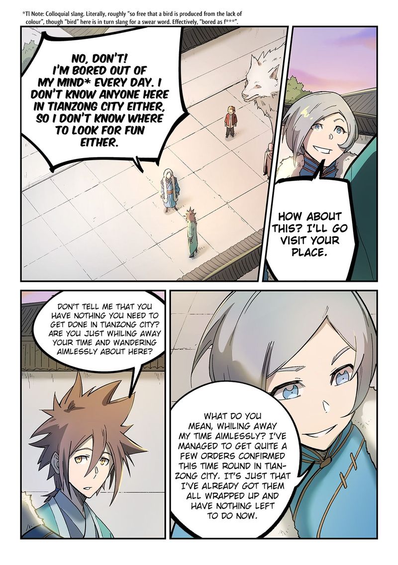 STAR MARTIAL GOD TECHNIQUE Chapter 261 - Page 1