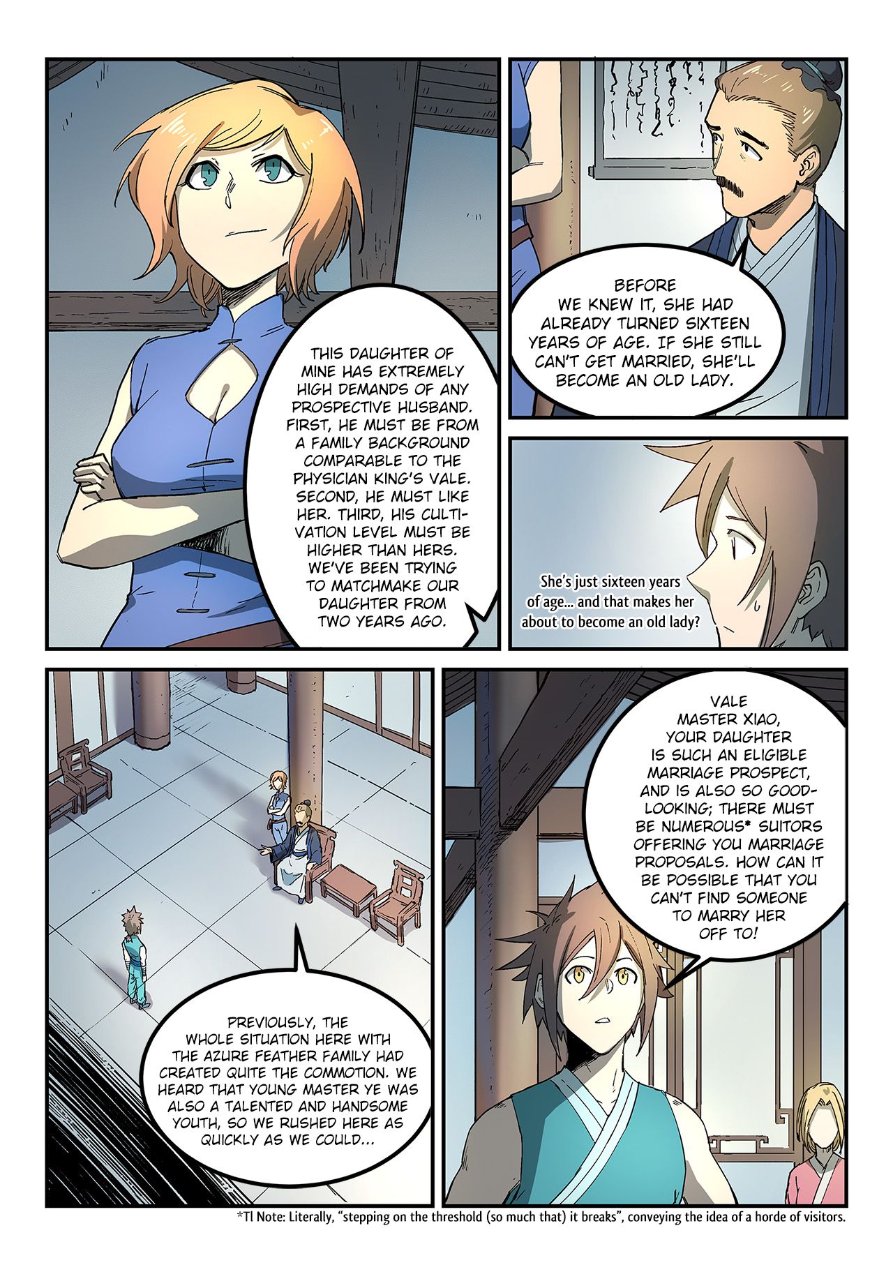 STAR MARTIAL GOD TECHNIQUE Chapter 282 - Page 4