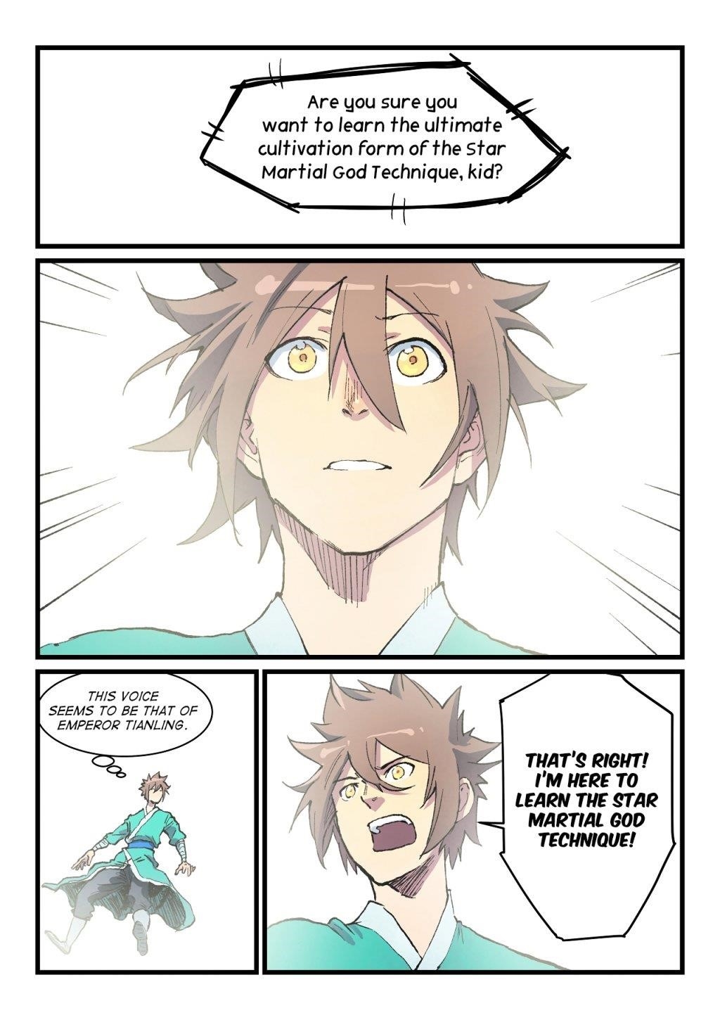 STAR MARTIAL GOD TECHNIQUE Chapter 425 - Page 1