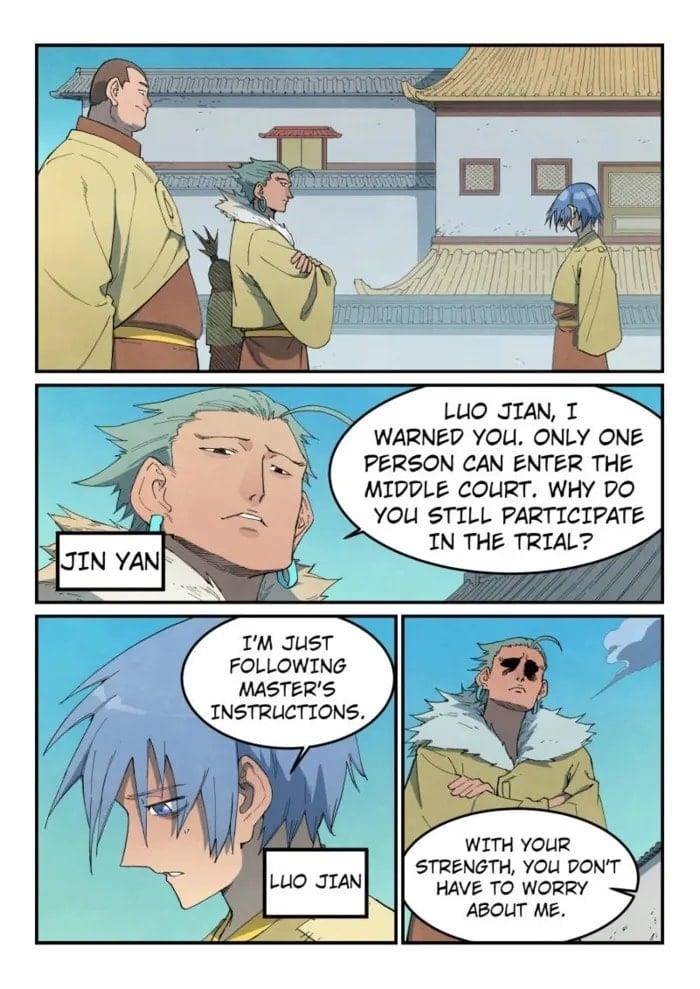 STAR MARTIAL GOD TECHNIQUE Chapter 797 - Page 1