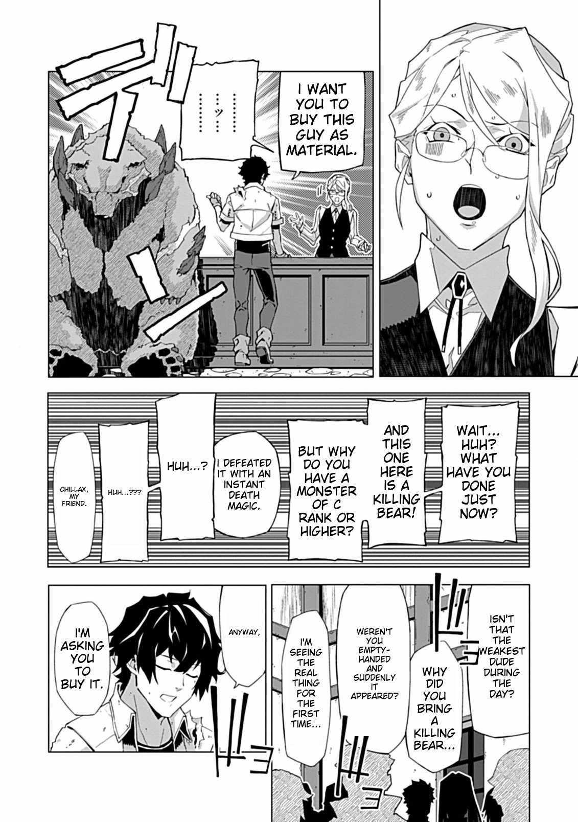 Sokushi to Hametsu no Saijaku Majutsushi Chapter 2.1 - Page 10