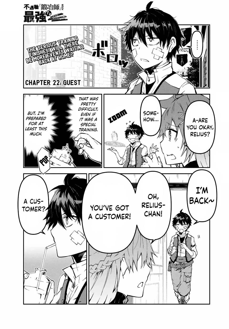 The Weakest Occupation “Blacksmith,” but It’s Actually the Strongest Chapter 22 - Page 1