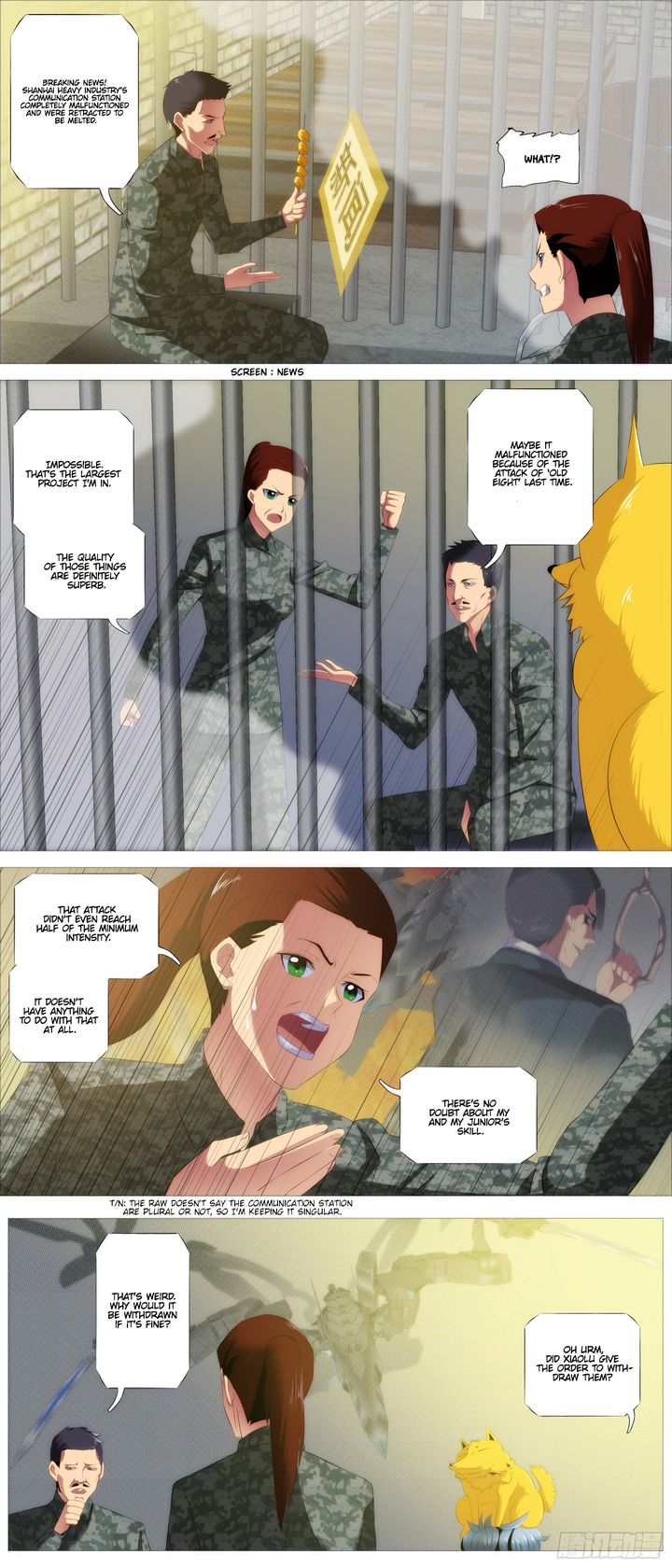 Iron Ladies Steel Soldiers Chapter 390 - Page 4