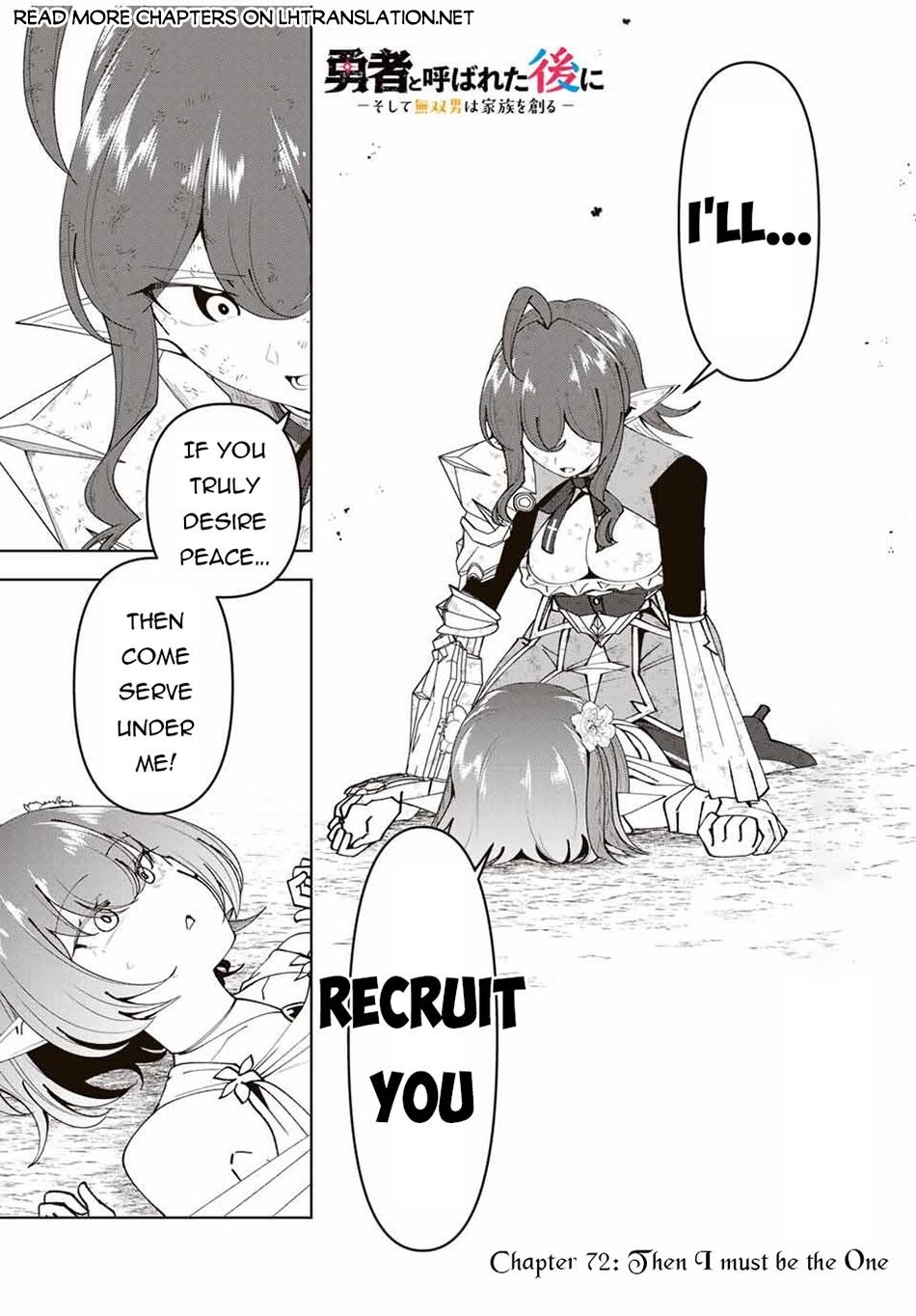 Yuusha to Yobareta Nochi ni – Soshite Musou Otoko wa Kazoku wo Tsukuru Chapter 72 - Page 1