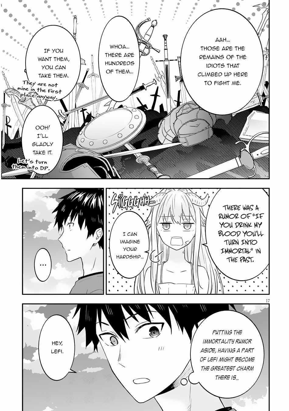 Maou Ni Natta Node, Dungeon Tsukutte Jingai Musume To Honobono Suru Chapter 43 - Page 17