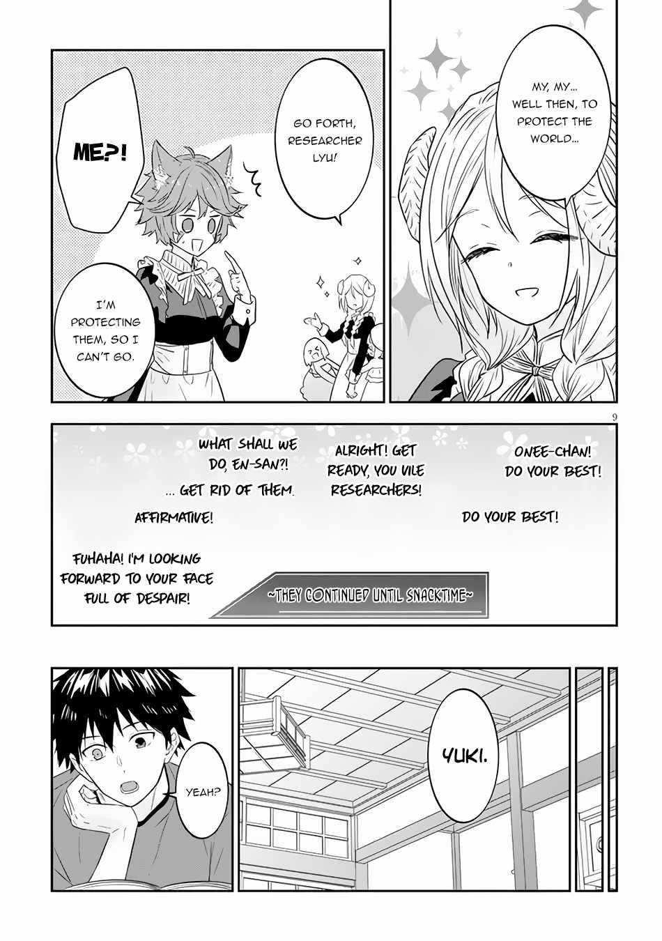 Maou Ni Natta Node, Dungeon Tsukutte Jingai Musume To Honobono Suru Chapter 43 - Page 9