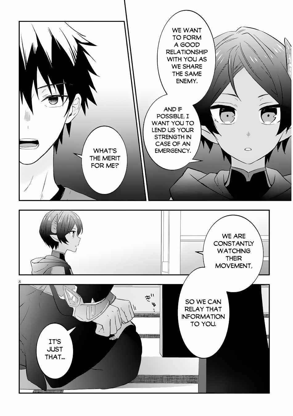 Maou Ni Natta Node, Dungeon Tsukutte Jingai Musume To Honobono Suru Chapter 50.1 - Page 8