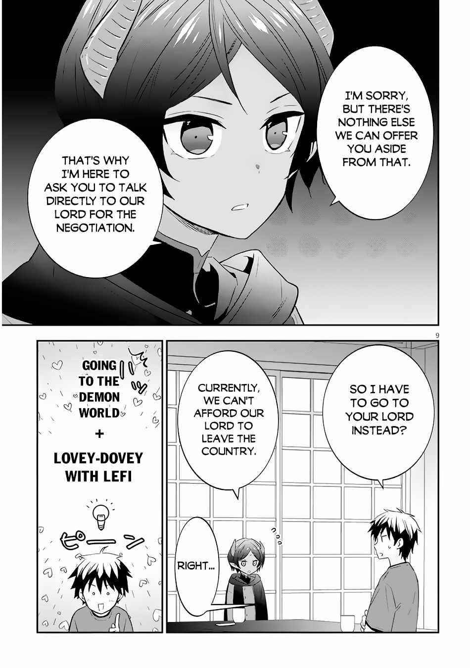 Maou Ni Natta Node, Dungeon Tsukutte Jingai Musume To Honobono Suru Chapter 50.1 - Page 9