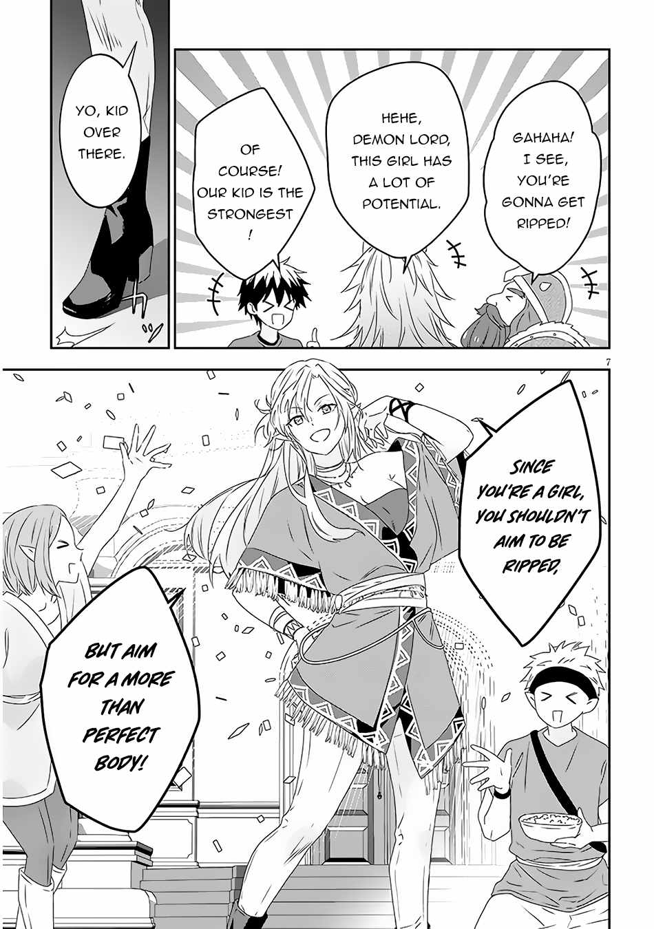 Maou Ni Natta Node, Dungeon Tsukutte Jingai Musume To Honobono Suru Chapter 59.1 - Page 7