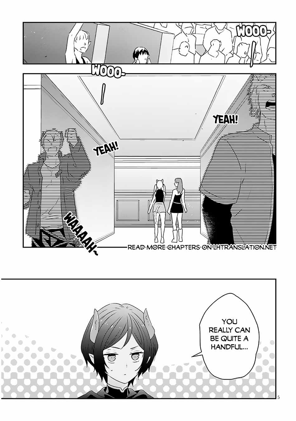 Maou Ni Natta Node, Dungeon Tsukutte Jingai Musume To Honobono Suru Chapter 60.1 - Page 5