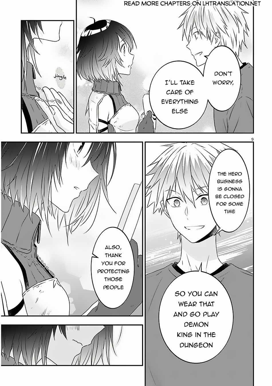 Maou Ni Natta Node, Dungeon Tsukutte Jingai Musume To Honobono Suru Chapter 67.1 - Page 9