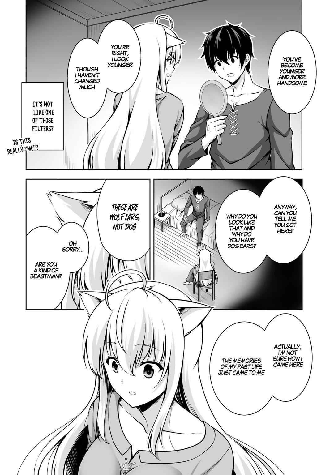 If he died by the god’s mistake, he was thrown into another world with a cheat gun Chapter 2 - Page 16