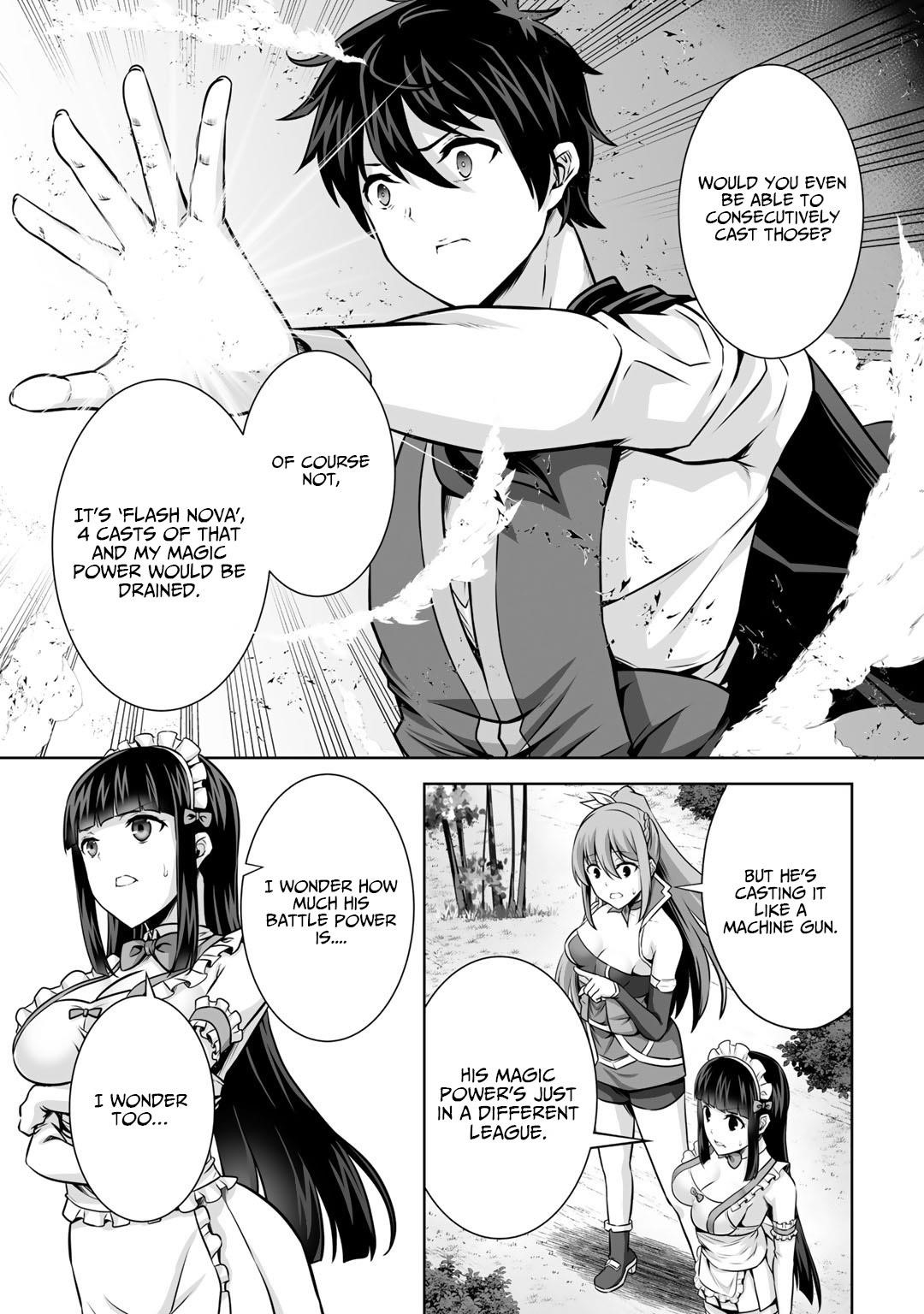 If he died by the god’s mistake, he was thrown into another world with a cheat gun Chapter 20 - Page 5