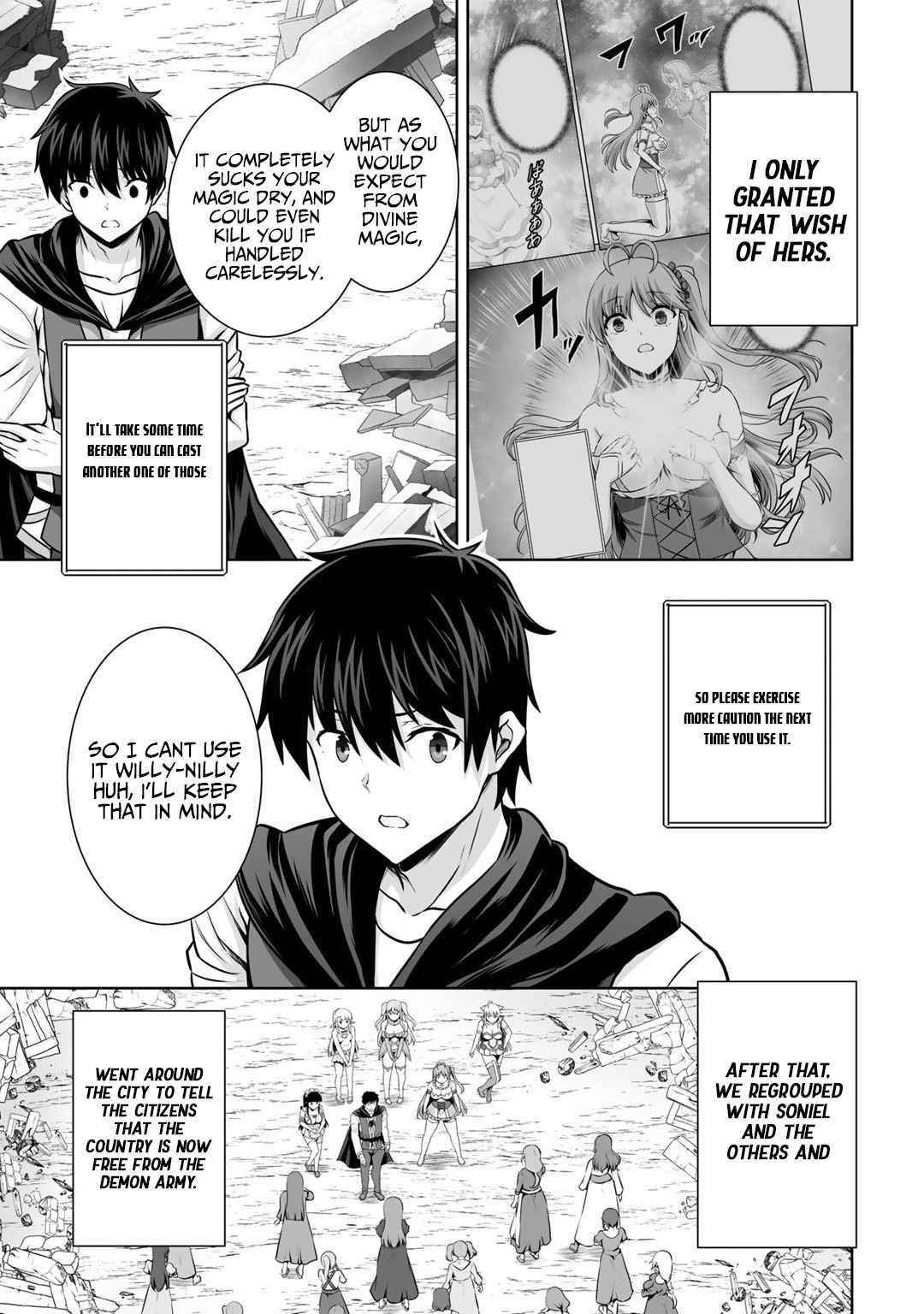 If he died by the god’s mistake, he was thrown into another world with a cheat gun Chapter 22 - Page 13