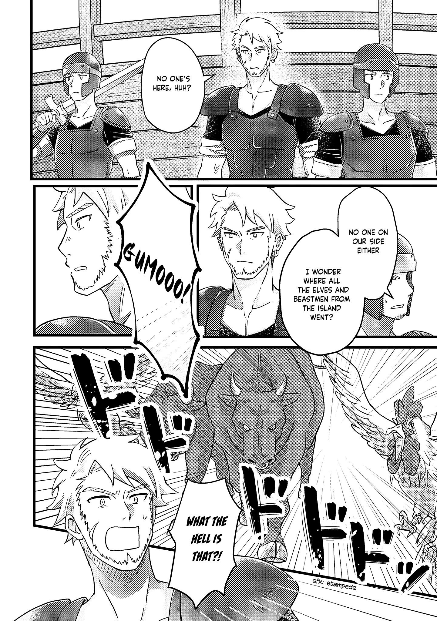 Revolution in production with the blessings of the gods – While living a leisurely, slow life in a corner of another world, somehow a diverse group of people gathered to form the strongest nation… Chapter 10.3 - Page 6