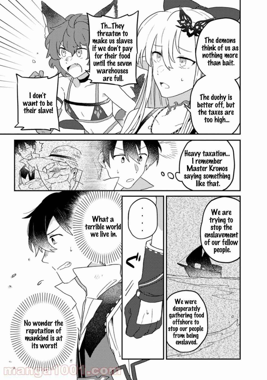 Revolution in production with the blessings of the gods – While living a leisurely, slow life in a corner of another world, somehow a diverse group of people gathered to form the strongest nation… Chapter 4.1 - Page 5