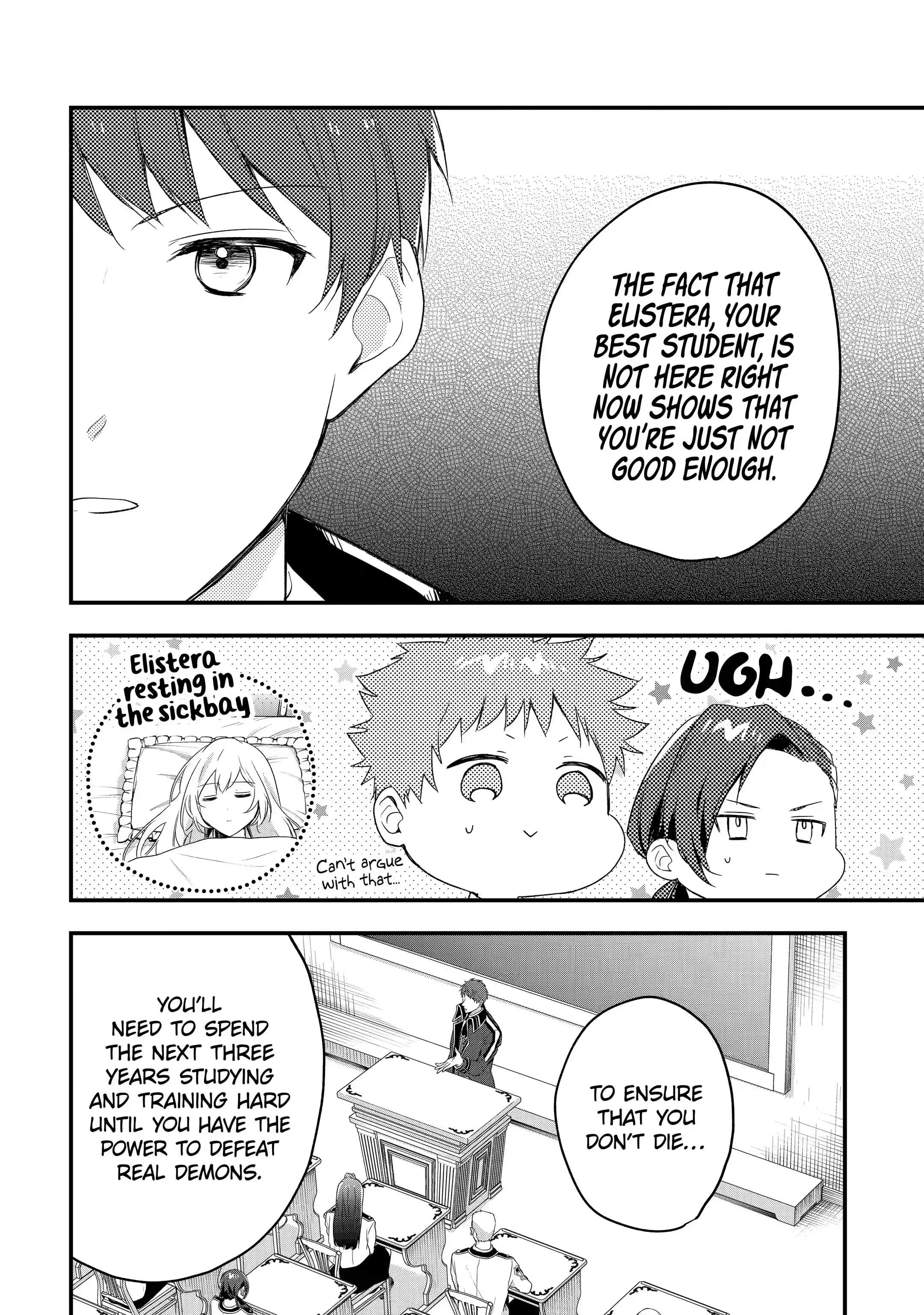 Demoted to a Teacher, the Strongest Sage Raises an Unbeatable Class Chapter 4.1 - Page 3