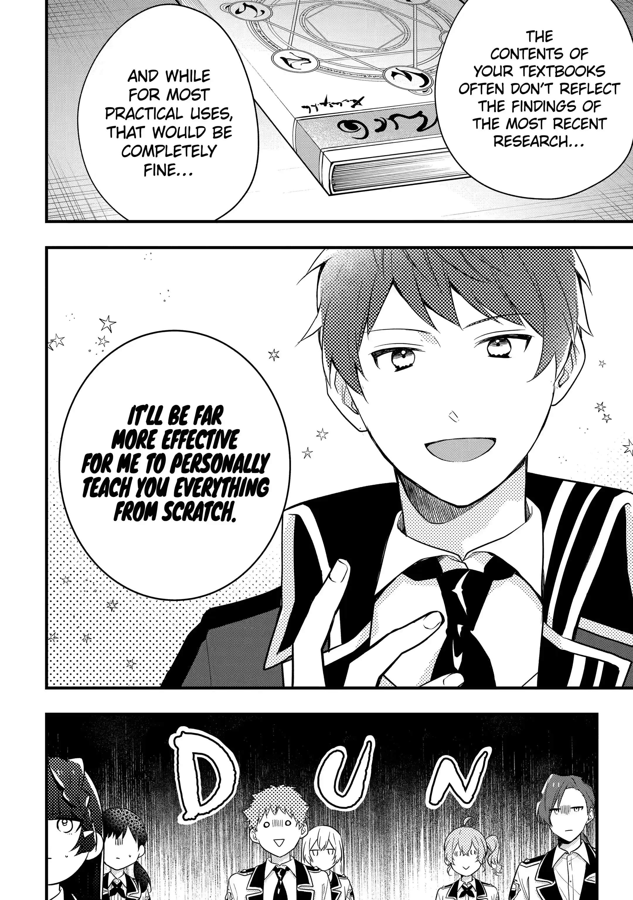 Demoted to a Teacher, the Strongest Sage Raises an Unbeatable Class Chapter 5.1 - Page 4