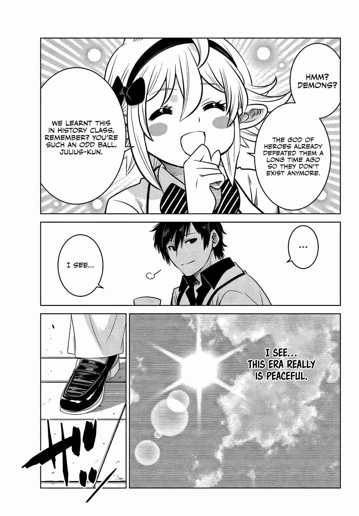 The Fallen Brother is Actually the Strongest-the Strongest Hero in History is Reincarnated and Unknowingly Unmatched at the School- Chapter 6.4 - Page 4