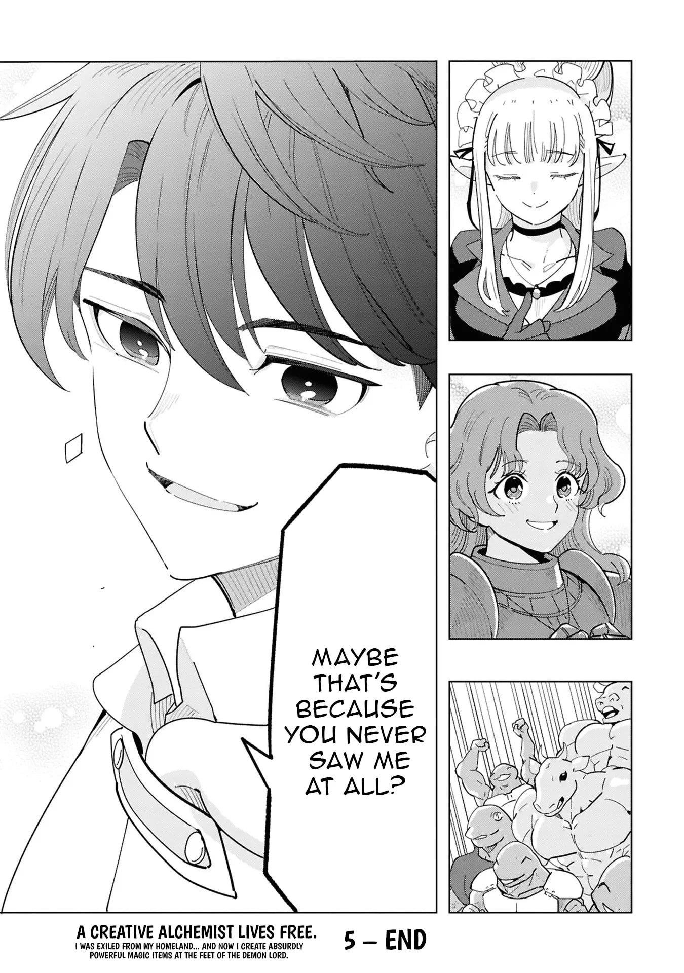 The Creation Alchemist Enjoys Freedom -If I Am Exiled From My Hometown, I Can Make Magic Items With Transcendent Effects at the Knees of the Demon Lord- Chapter 16 - Page 30