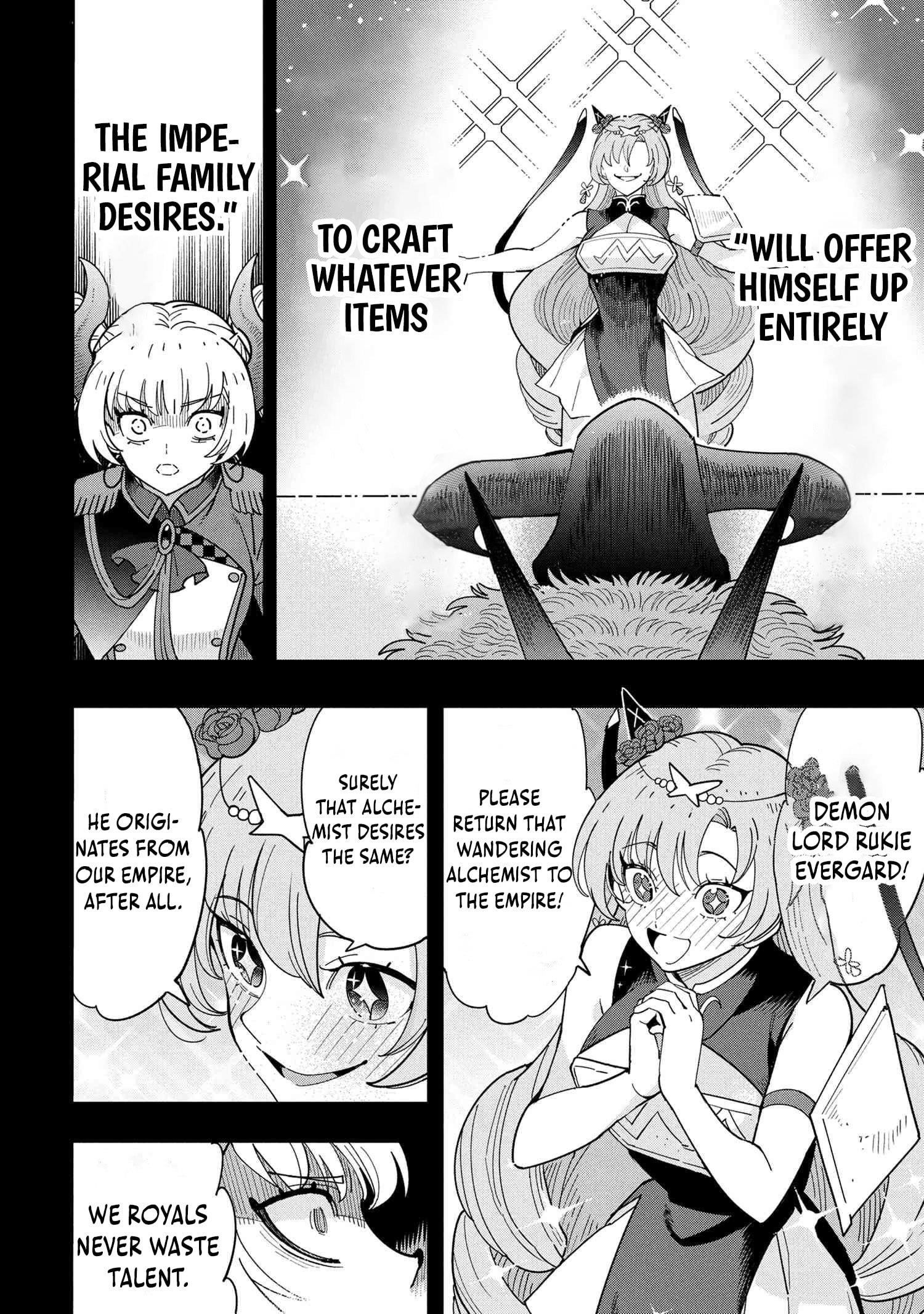 The Creation Alchemist Enjoys Freedom -If I Am Exiled From My Hometown, I Can Make Magic Items With Transcendent Effects at the Knees of the Demon Lord- Chapter 17 - Page 10