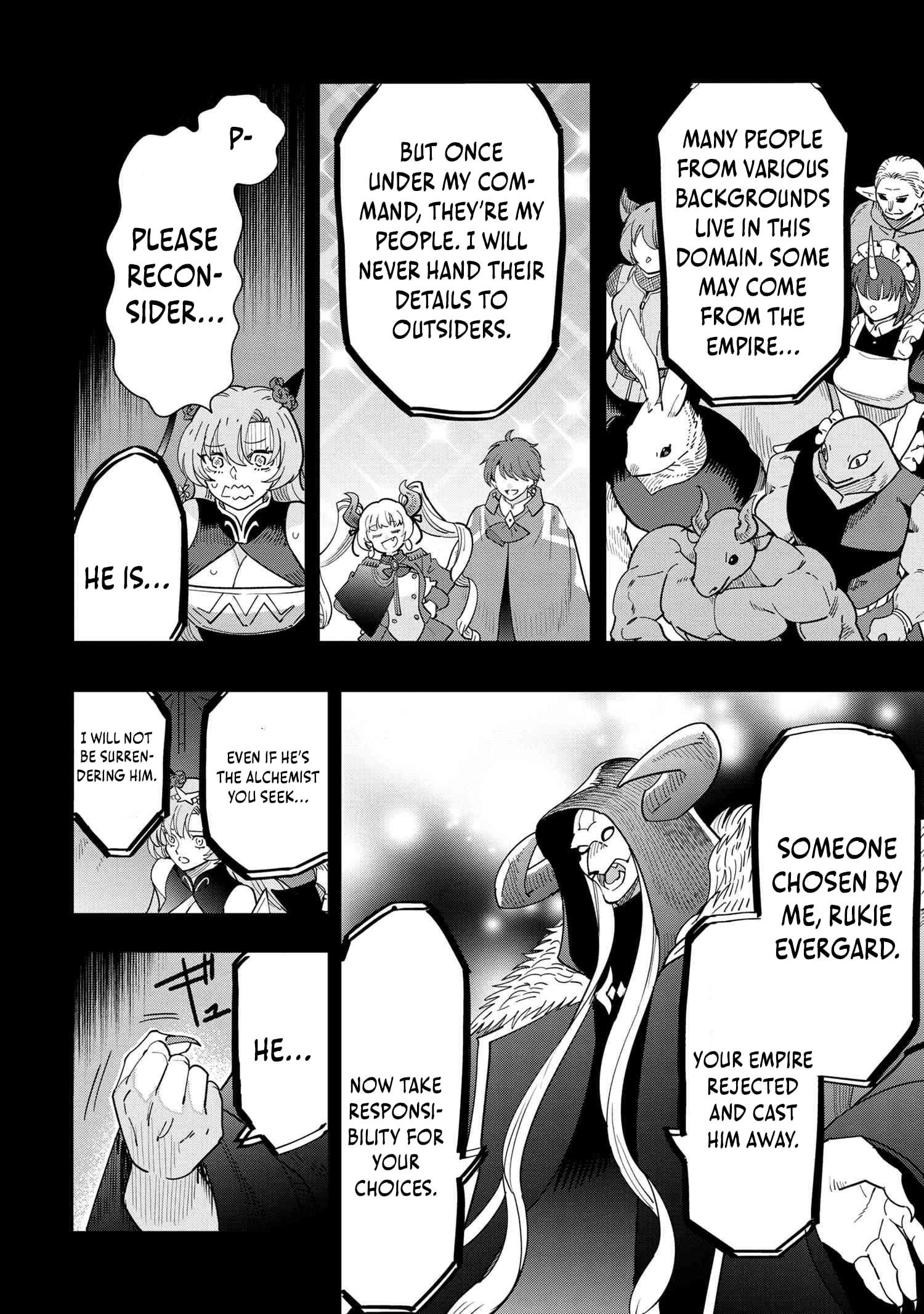 The Creation Alchemist Enjoys Freedom -If I Am Exiled From My Hometown, I Can Make Magic Items With Transcendent Effects at the Knees of the Demon Lord- Chapter 17 - Page 18
