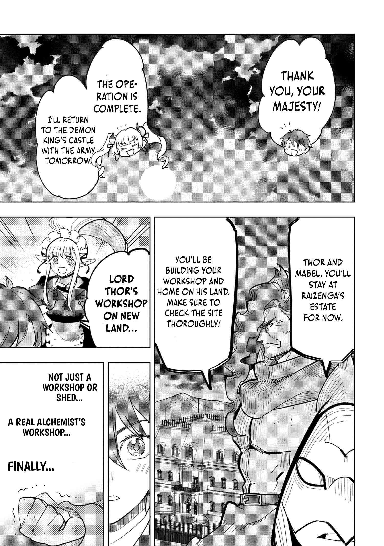 The Creation Alchemist Enjoys Freedom -If I Am Exiled From My Hometown, I Can Make Magic Items With Transcendent Effects at the Knees of the Demon Lord- Chapter 17 - Page 29