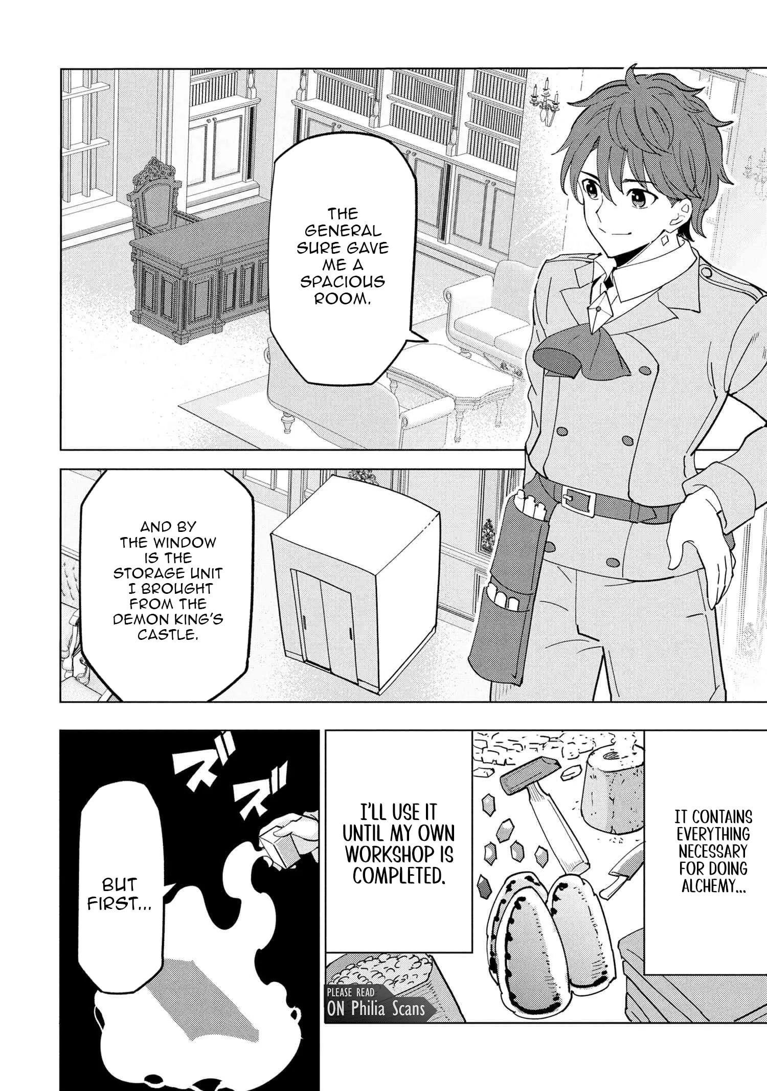 The Creation Alchemist Enjoys Freedom -If I Am Exiled From My Hometown, I Can Make Magic Items With Transcendent Effects at the Knees of the Demon Lord- Chapter 18 - Page 30